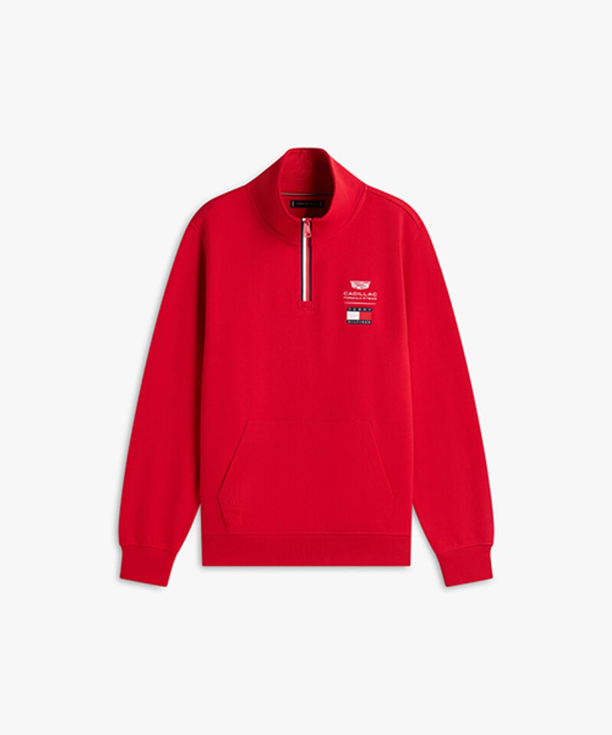 타미힐피거(TOMMY HILFIGER) 로고 하프 집업 스웨트셔츠 (T12G1TPO944MA1XLG)