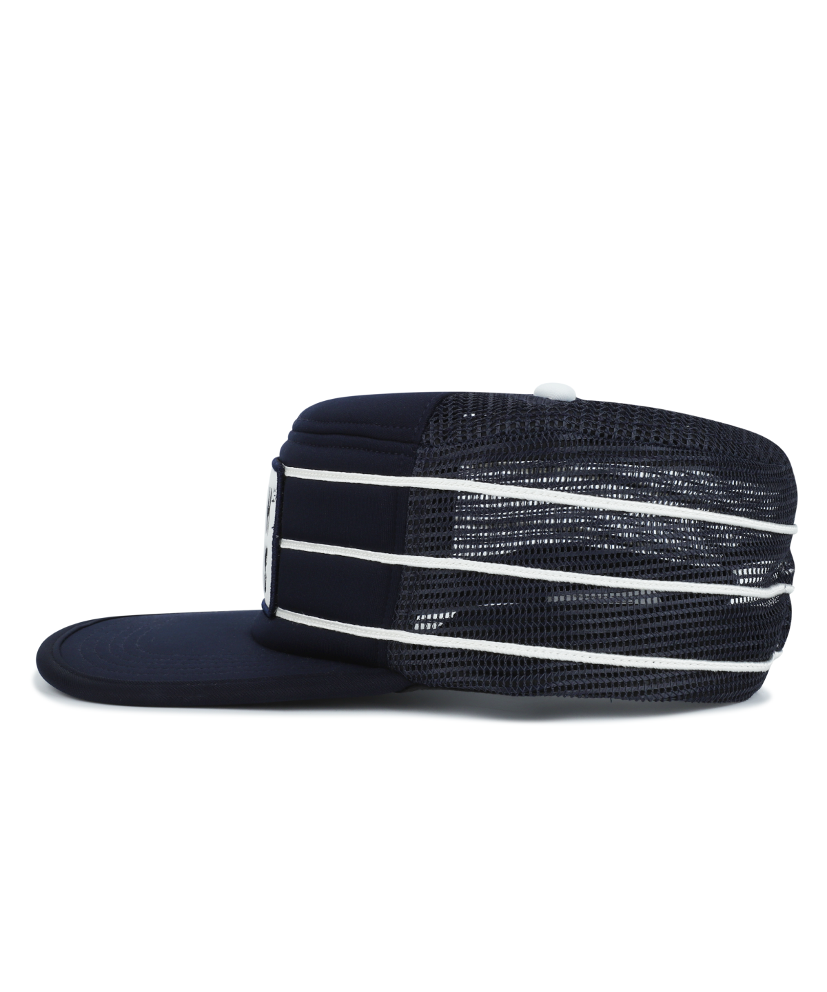 위캔더스(WKNDRS) AP LOGO PILLBOX CAP (NAVY)