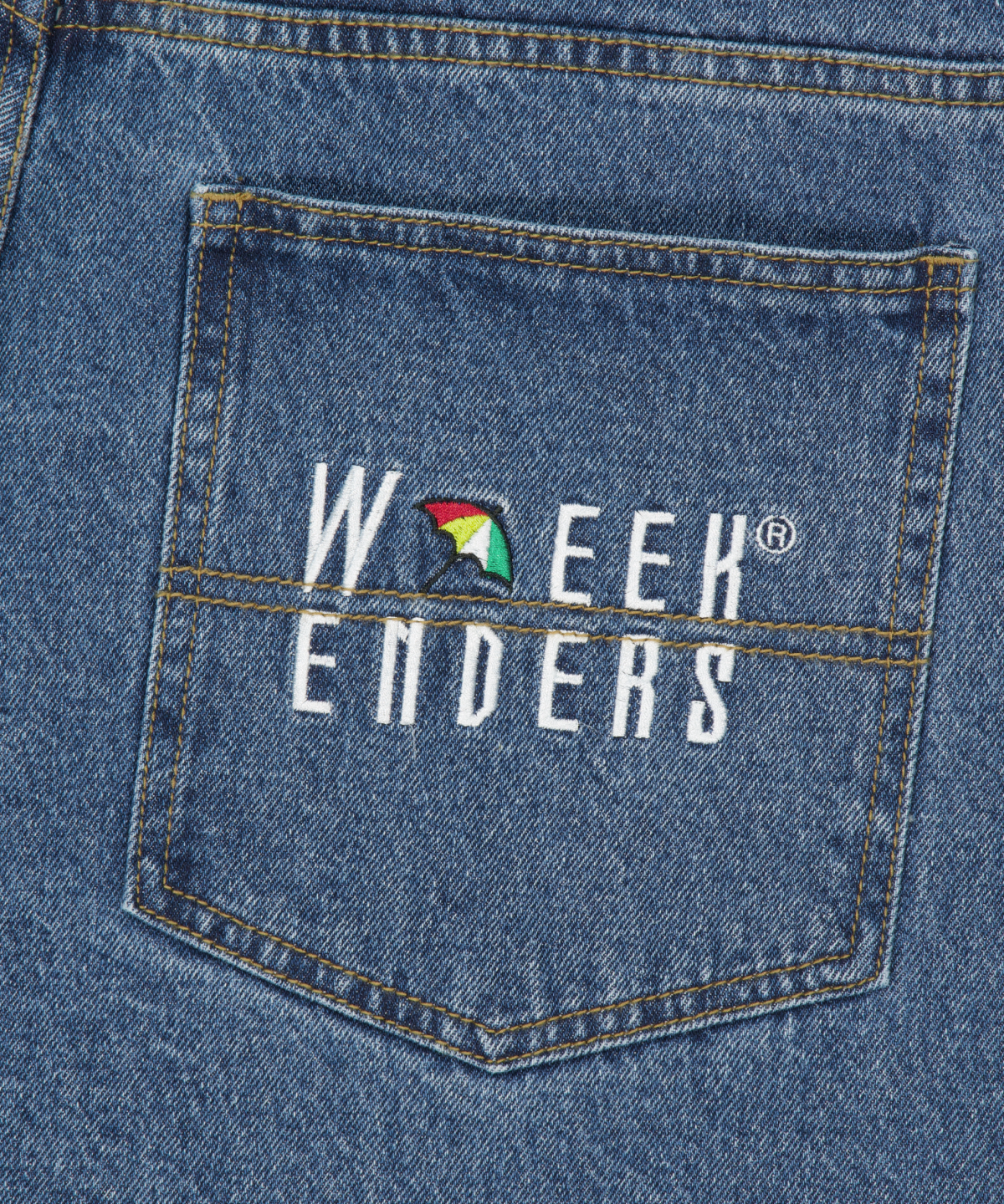 위캔더스(WKNDRS) AP OG DENIM SHORTS (DENIM)