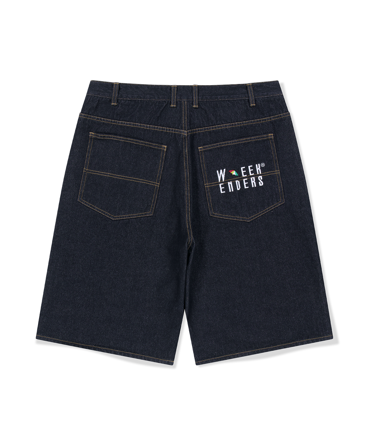 위캔더스(WKNDRS) AP OG DENIM SHORTS (D.BLUE)