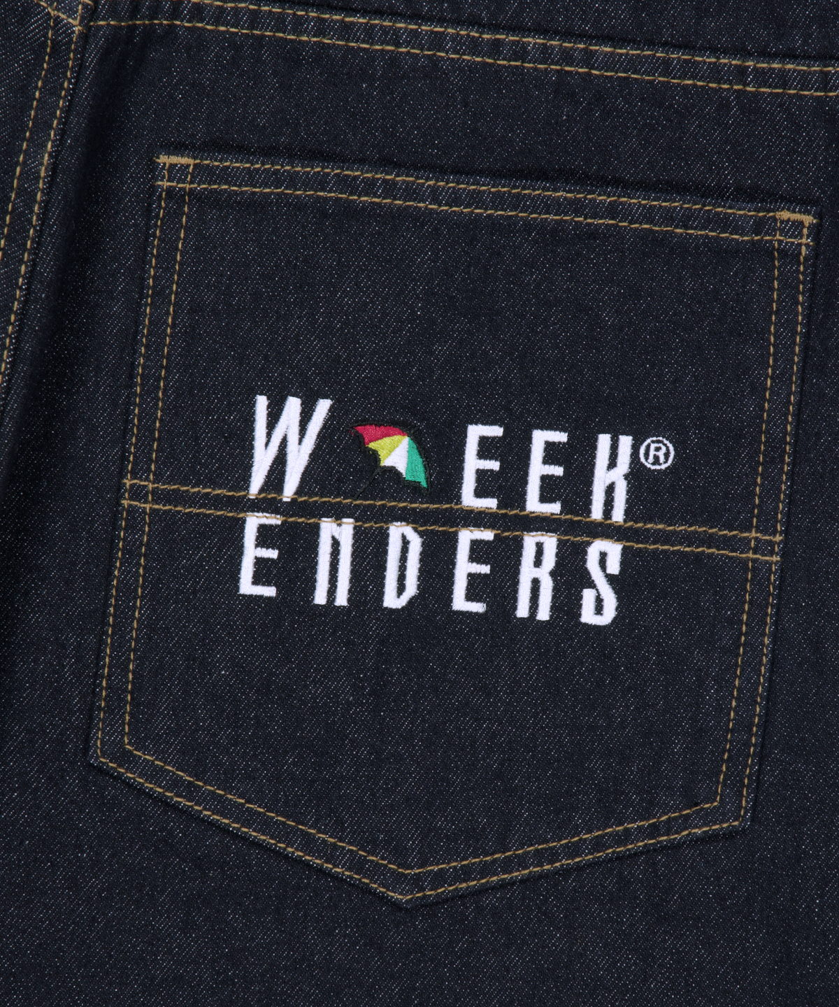 위캔더스(WKNDRS) AP OG DENIM SHORTS (D.BLUE)