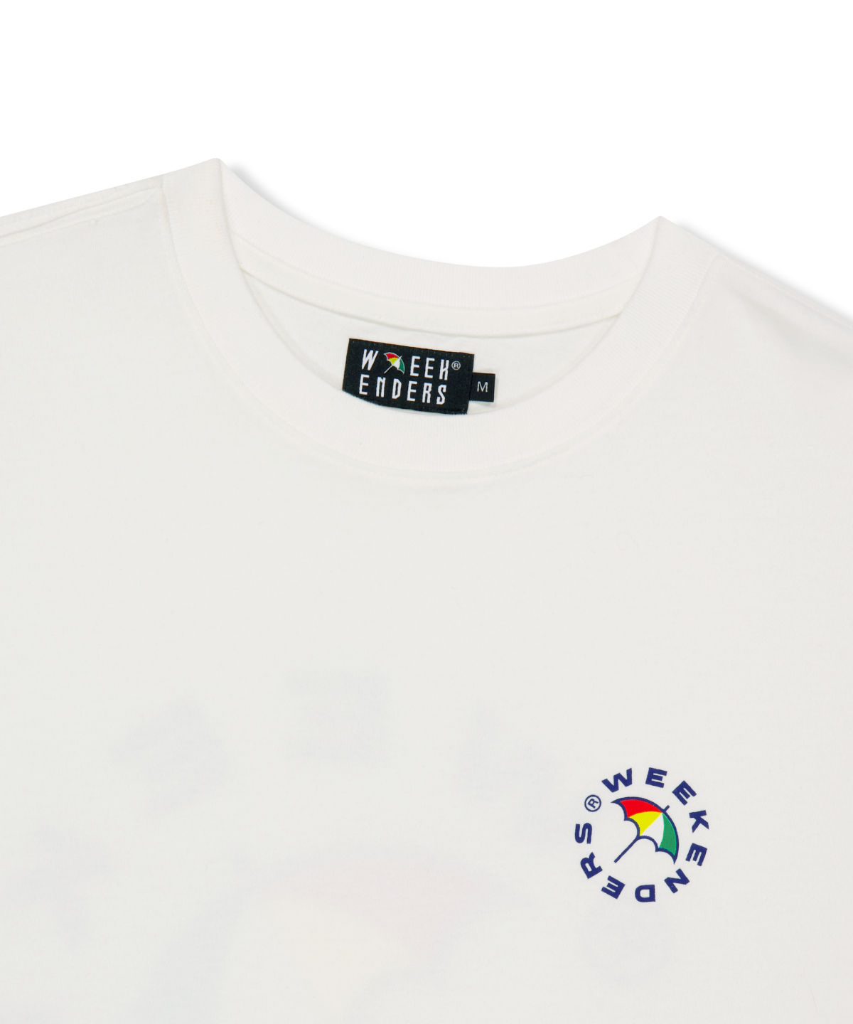 위캔더스(WKNDRS) AP LOGO T-SHIRT (WHITE)