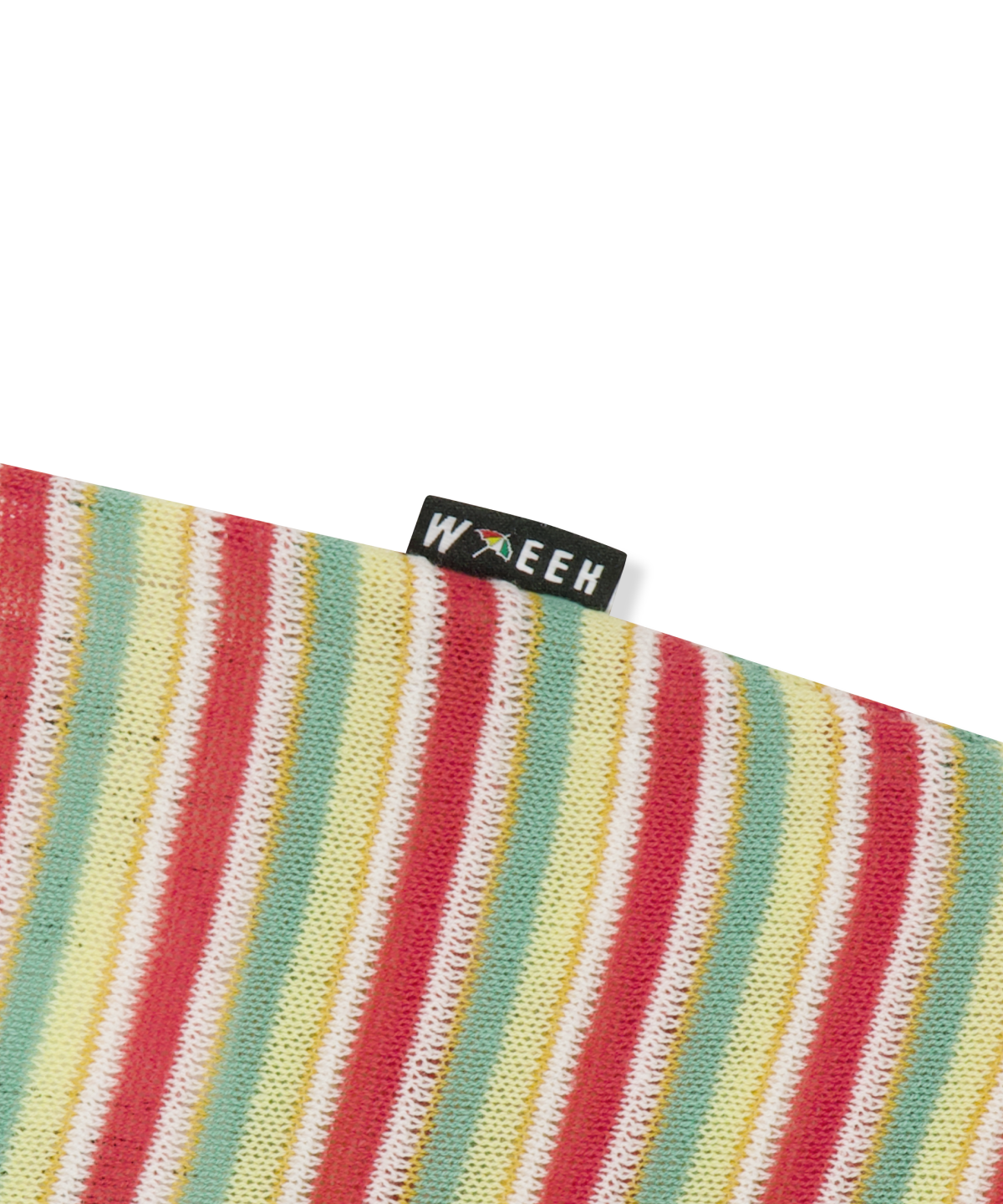 위캔더스(WKNDRS) AP STRIPED HALF-ZIP POLO (YELLOW)
