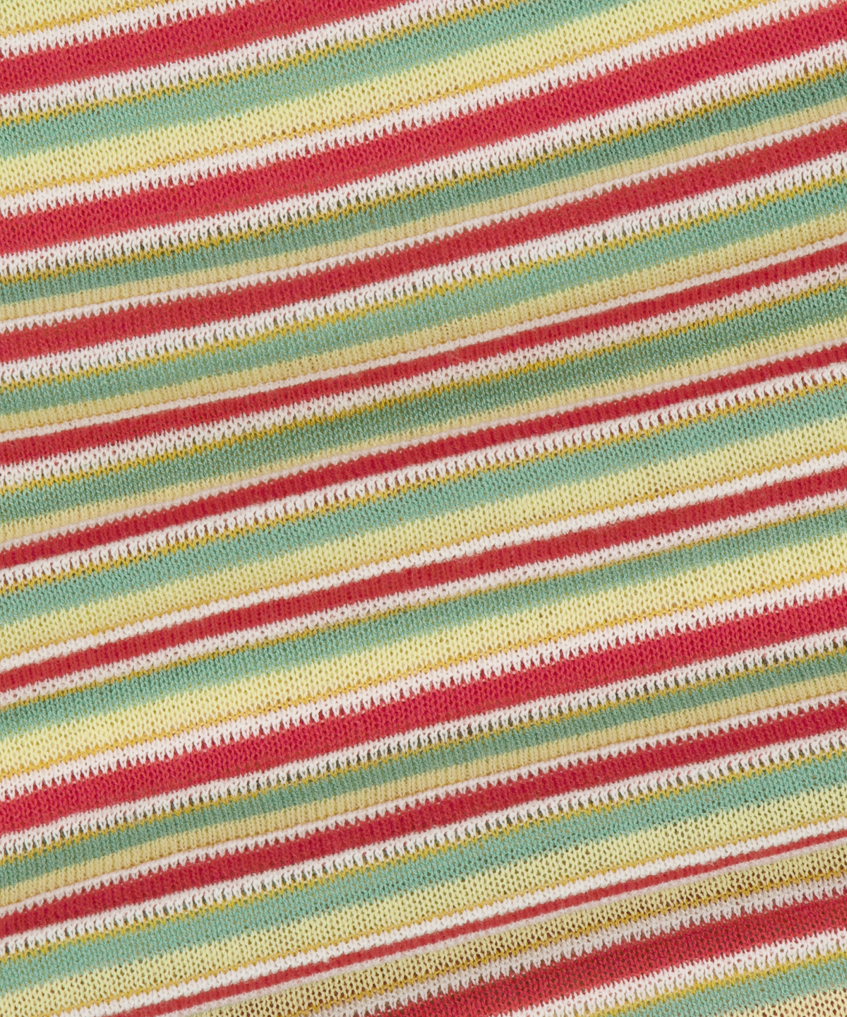 위캔더스(WKNDRS) AP STRIPED HALF-ZIP POLO (YELLOW)