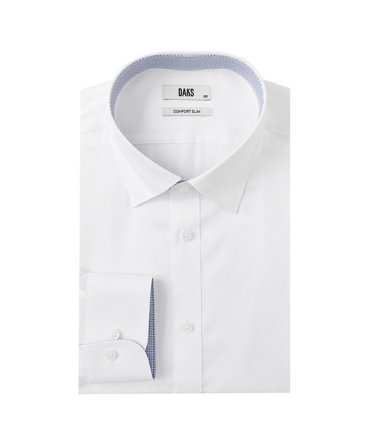 닥스셔츠(DAKS SHIRTS) 이지케어 배색카라 셔츠 컴포트슬림핏_DMS1SHDL211A1