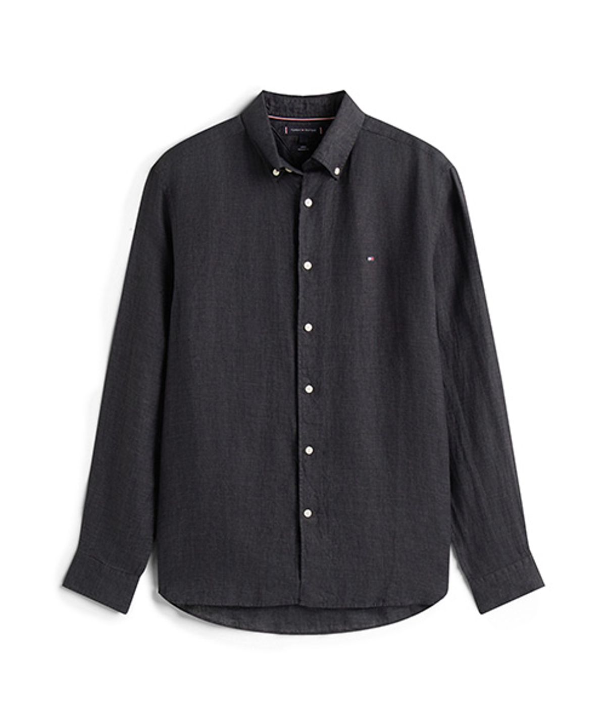 타미힐피거(TOMMY HILFIGER) [Regular fit] 피그먼트 솔리드 셔츠 (T12G1WSH160MT1BDS)