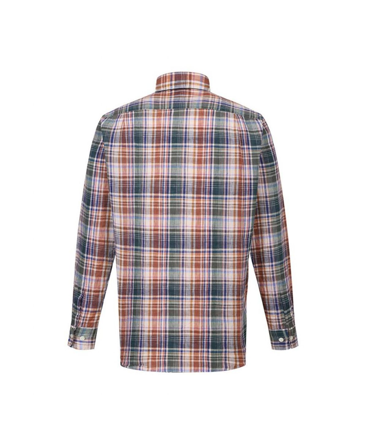 닥스셔츠(DAKS SHIRTS) 케어 린넨100 마드라스 체크셔츠_DMS1SHCL180W1