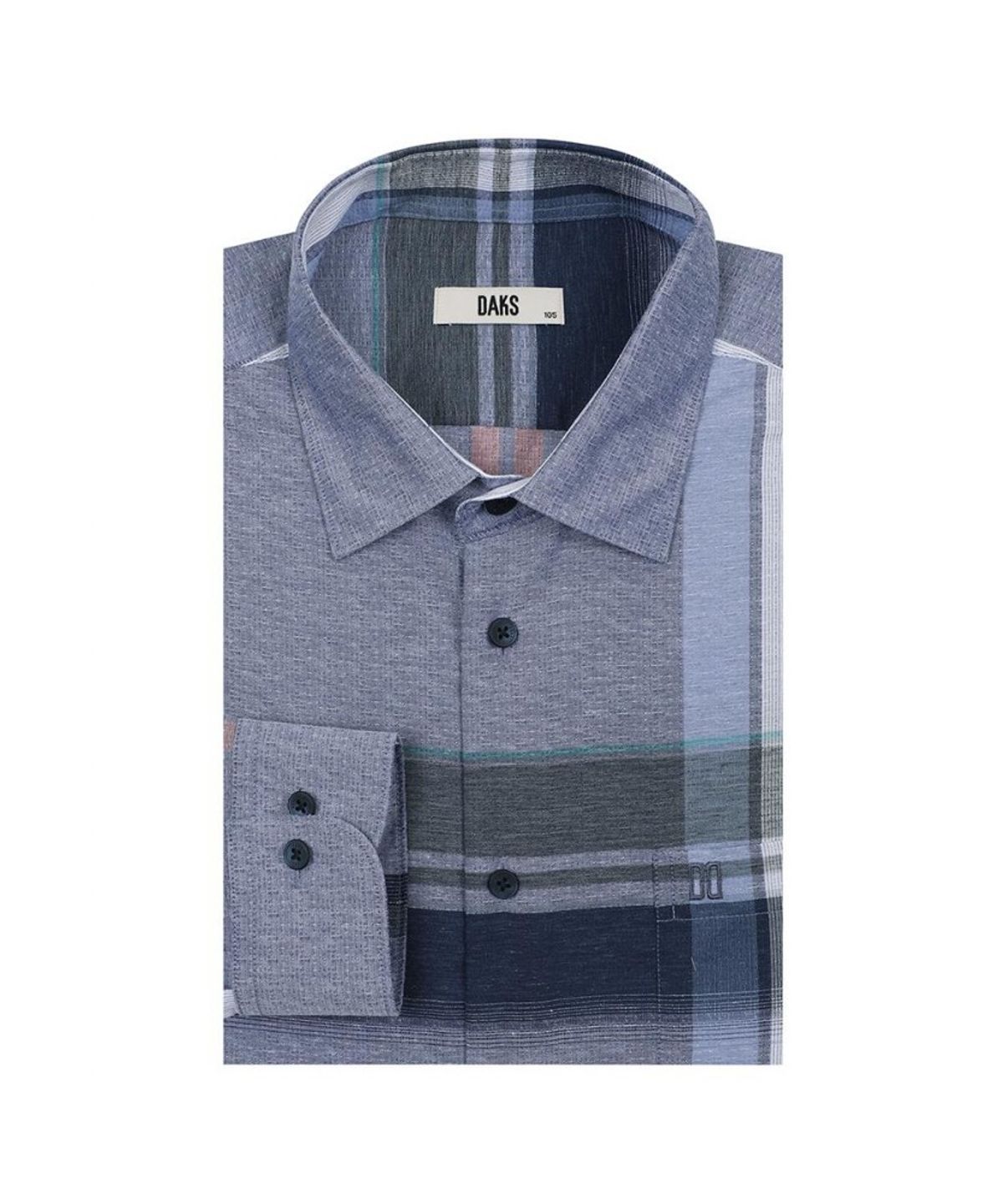 닥스셔츠(DAKS SHIRTS) 이지케어 린넨혼방 슈퍼빅체크셔츠_DMS1SHCL101B1