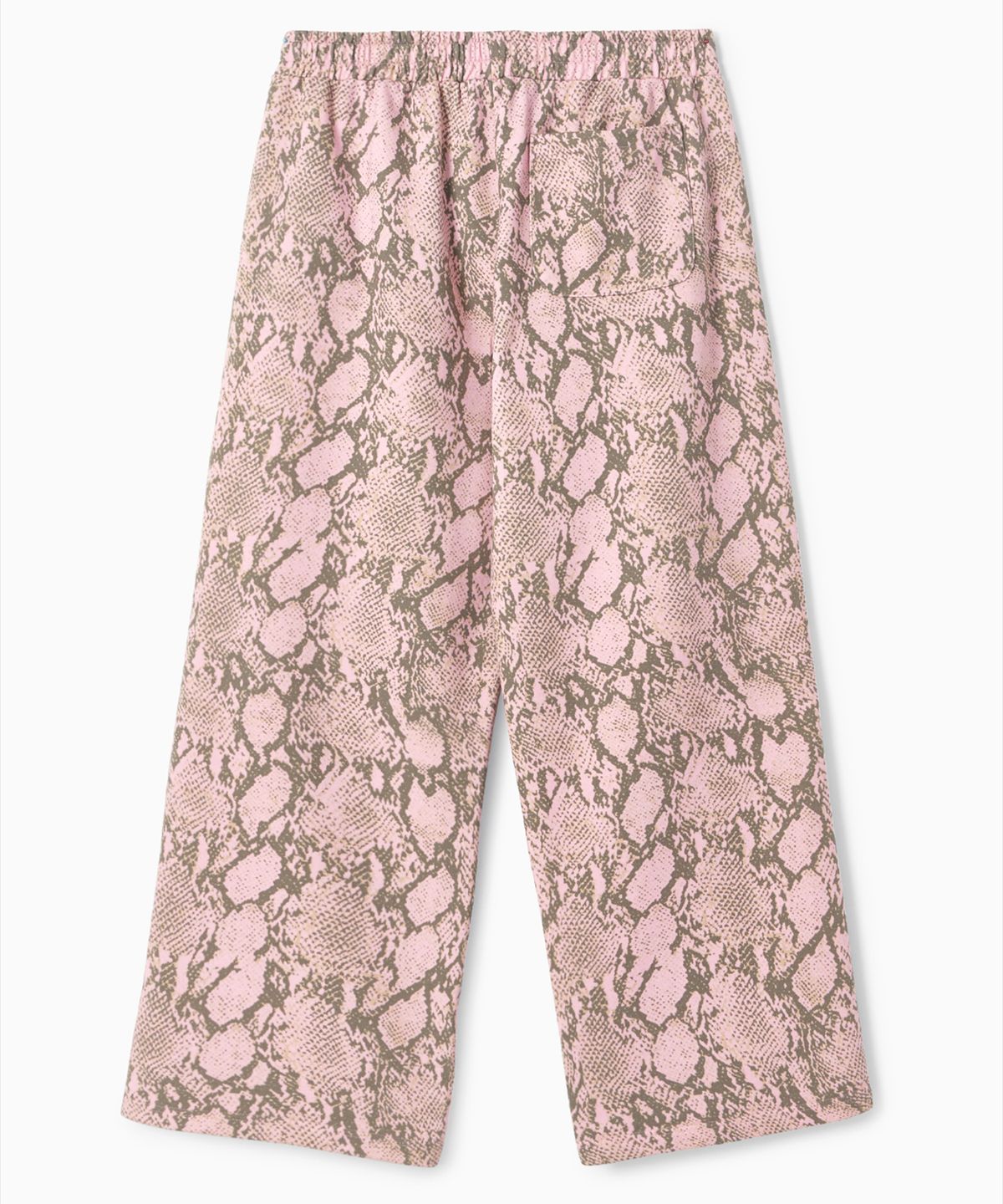 에스이오(s/e/o) PYTHON SIDE-TRIM SWEATPANTS PINK