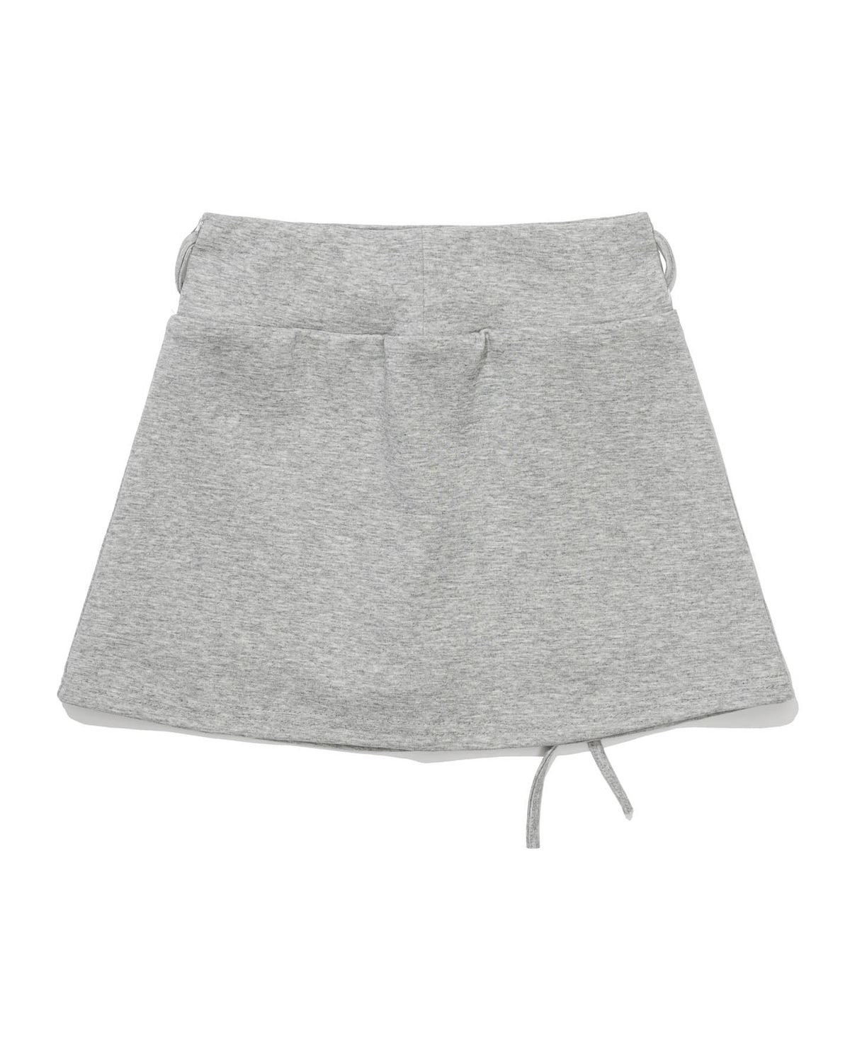모아(MOAA) String Wrap Layered Skort (BLACK)