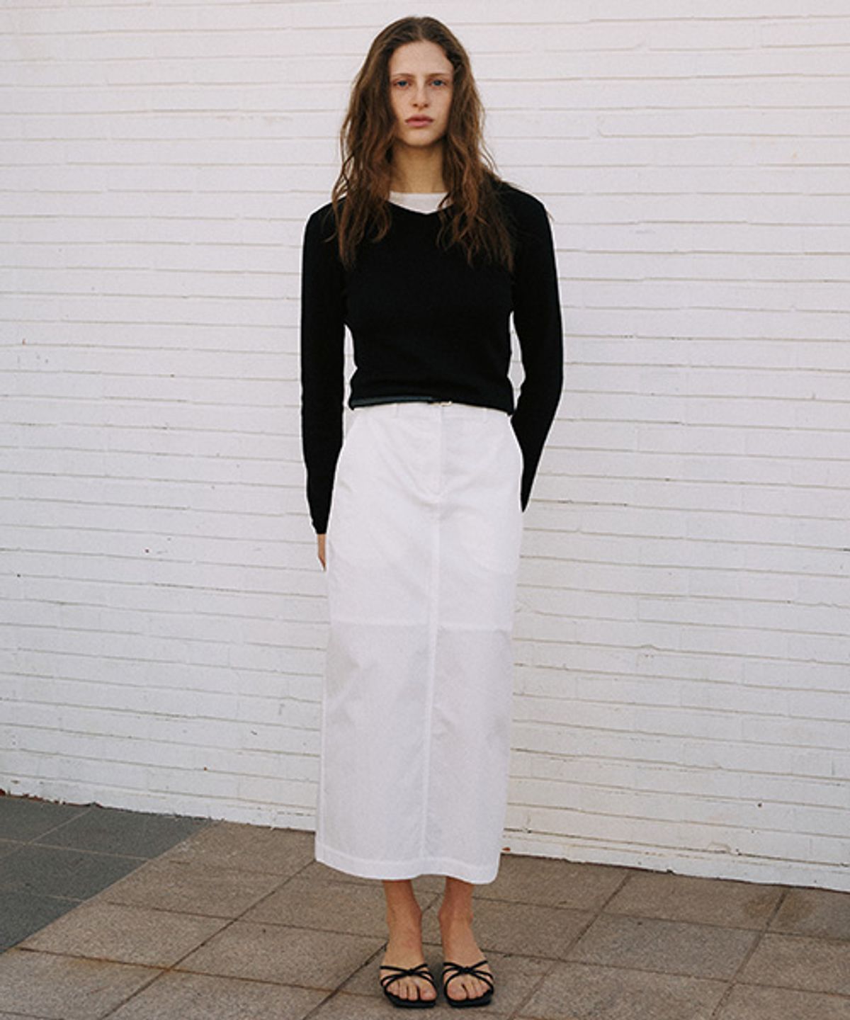 안젤로비안코(ANGELO BIANCO) Dry Structure Skirt