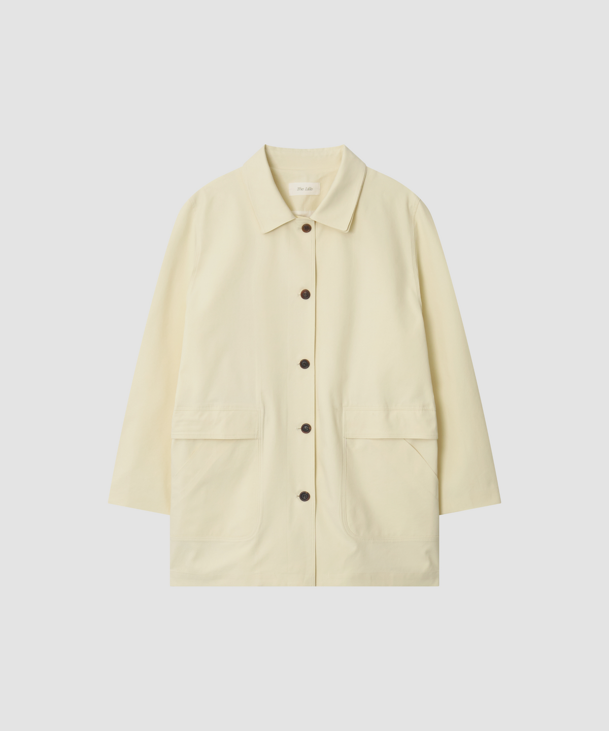 더 릴(THE LILLE) Double Collar Jacket_Butter