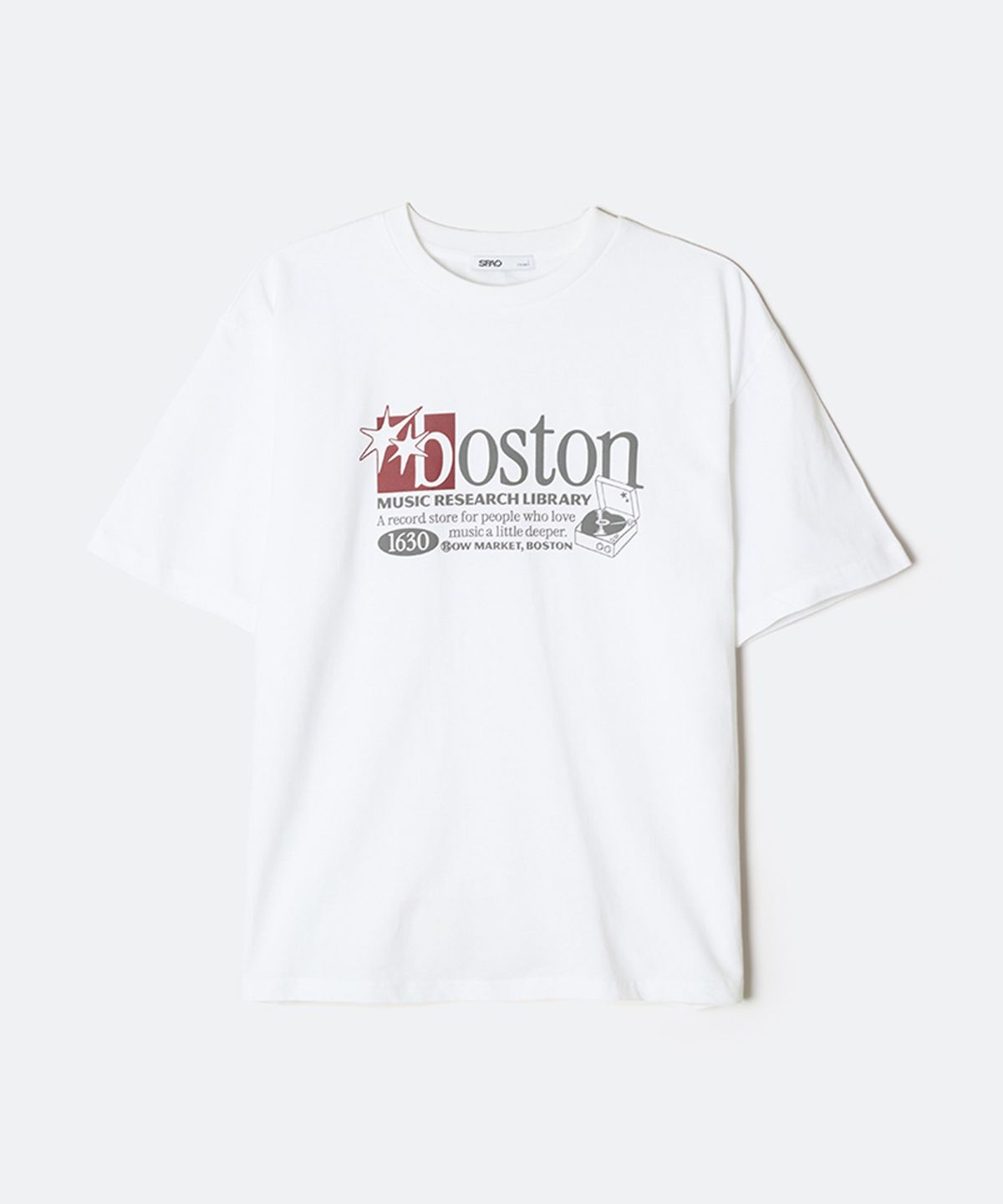 스파오(SPAO) BOSTON 일러스트 반팔티_SPRPG25C70