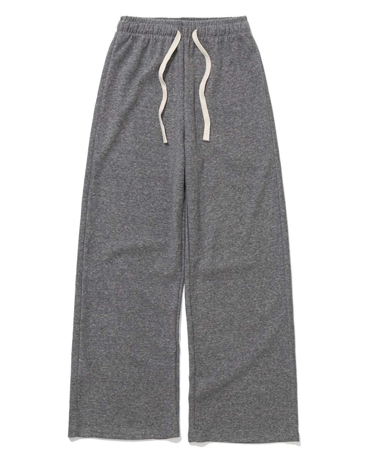 모아(MOAA) Terry Wide-Leg Sweatpants (Ash GREY)