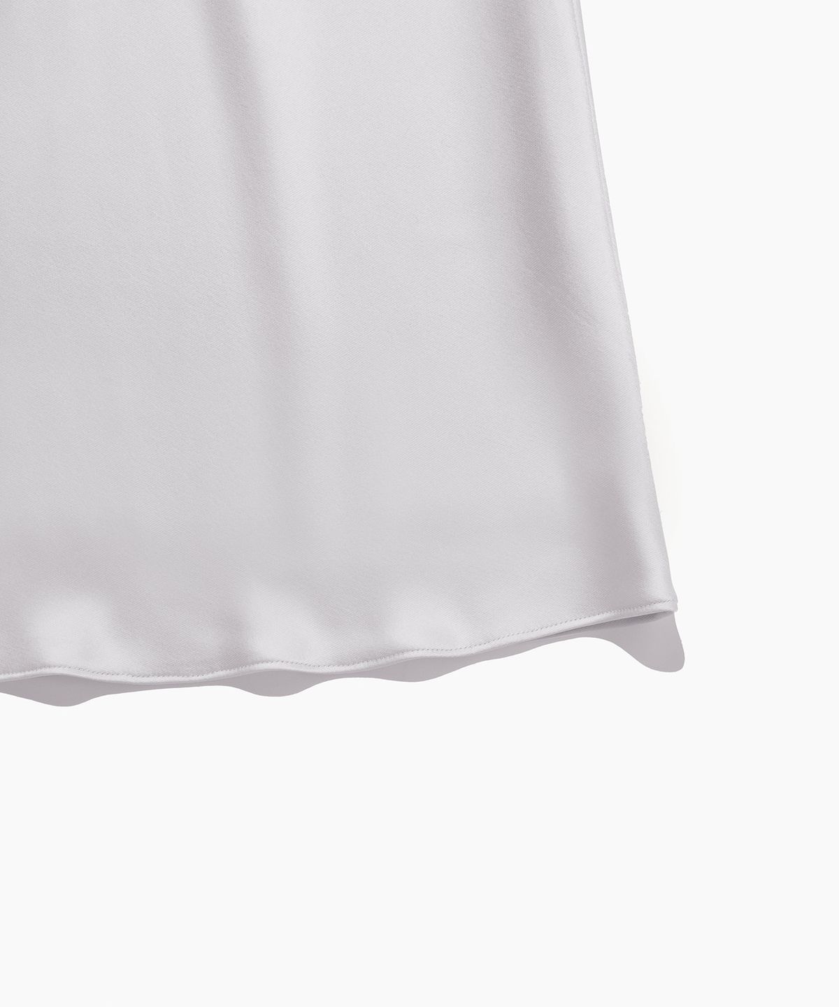 튜드먼트(TTUDEMENT) SATIN LONG SKIRT_LIGHT GREY