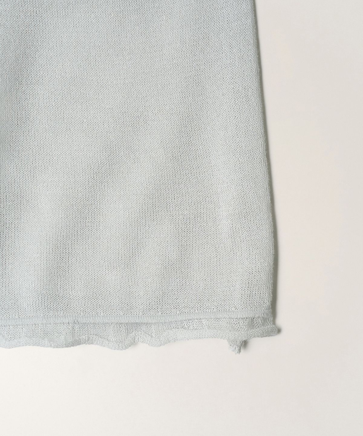 튜드먼트(TTUDEMENT) [SET] SHEER SET-UP CARDIGAN_LIGHT GREY