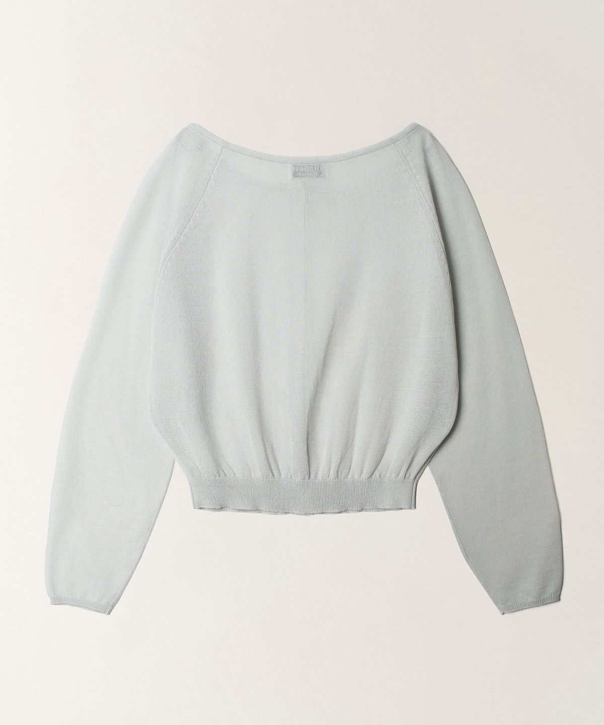 튜드먼트(TTUDEMENT) [SET] SHEER SET-UP CARDIGAN_LIGHT GREY