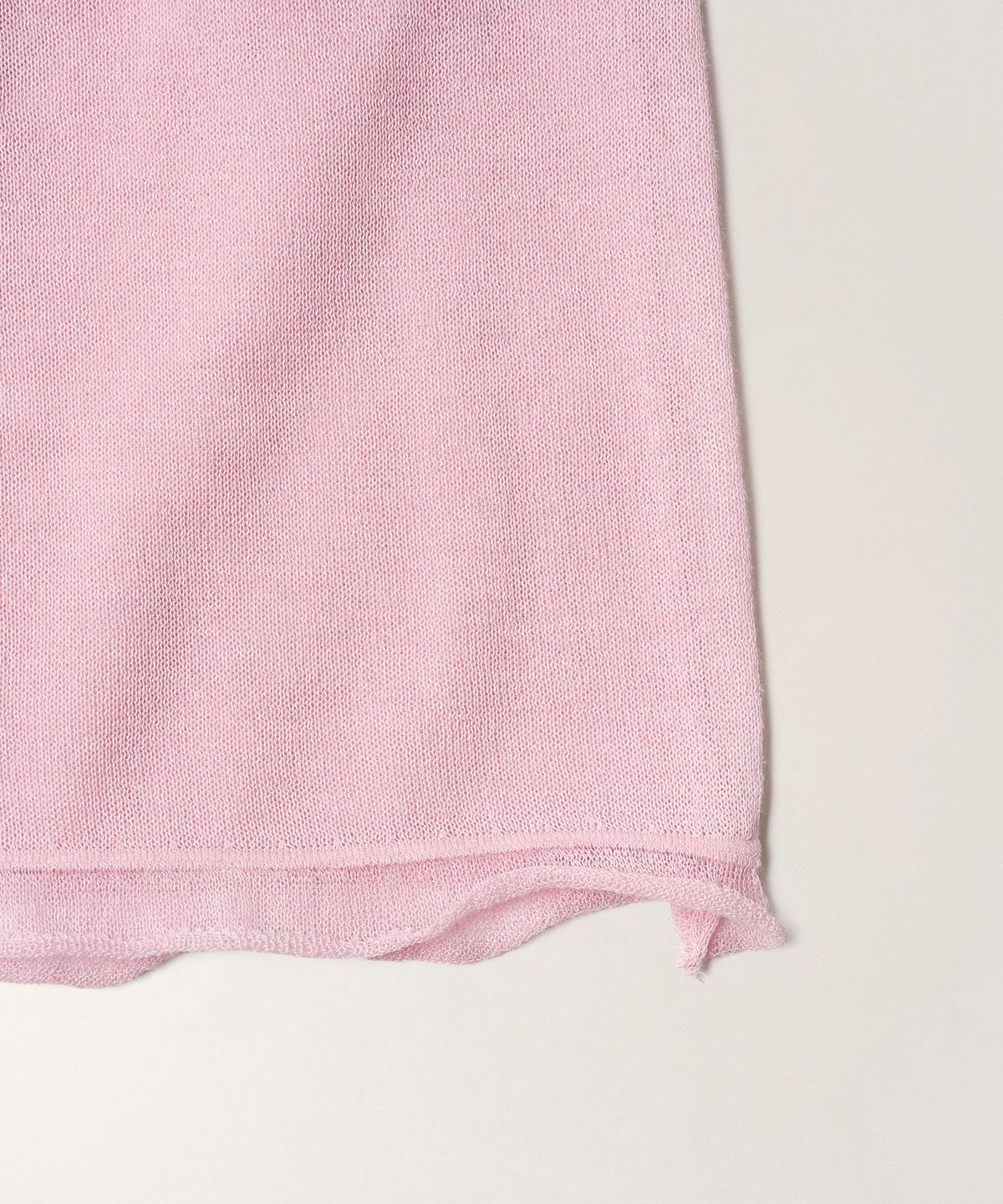 튜드먼트(TTUDEMENT) [SET] SHEER SET-UP CARDIGAN_LIGHT PINK