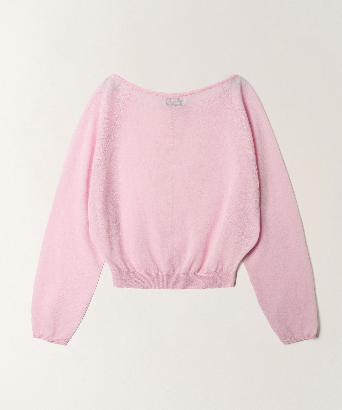 튜드먼트(TTUDEMENT) [SET] SHEER SET-UP CARDIGAN_LIGHT PINK