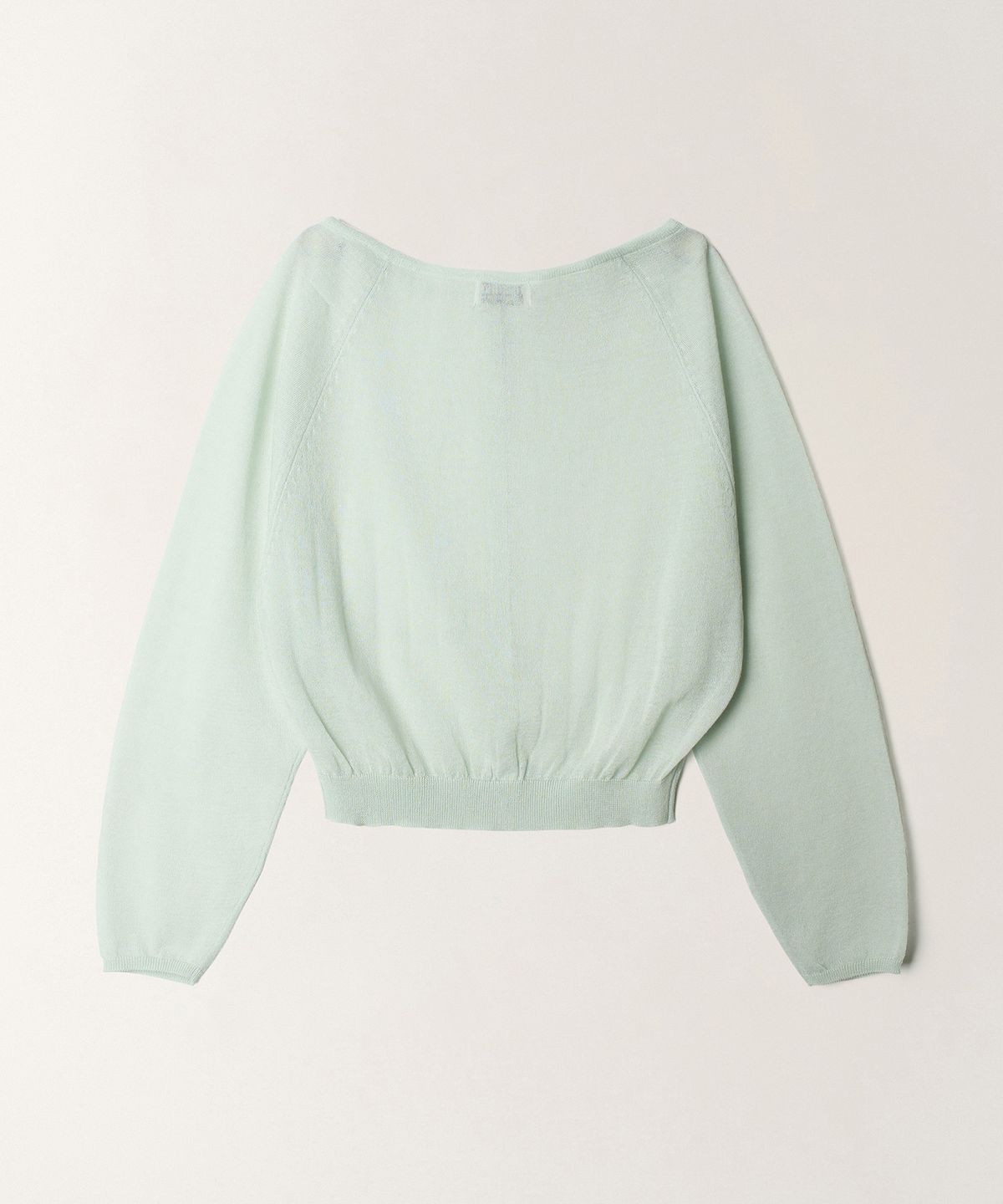 튜드먼트(TTUDEMENT) [SET] SHEER SET-UP CARDIGAN_MINT