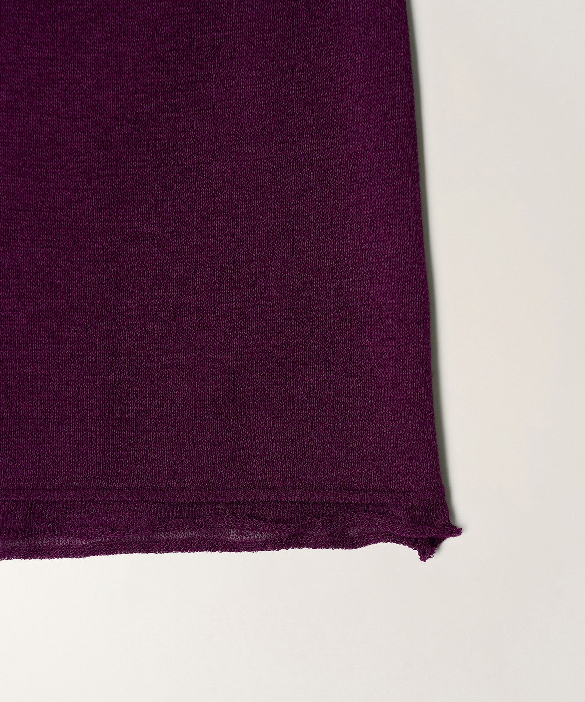 튜드먼트(TTUDEMENT) [SET] SHEER SET-UP CARDIGAN_PURPLE