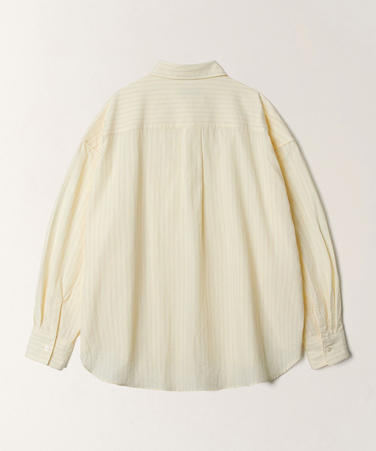 튜드먼트(TTUDEMENT) STRIPED SUMMER OVERSHIRT_YELLOW