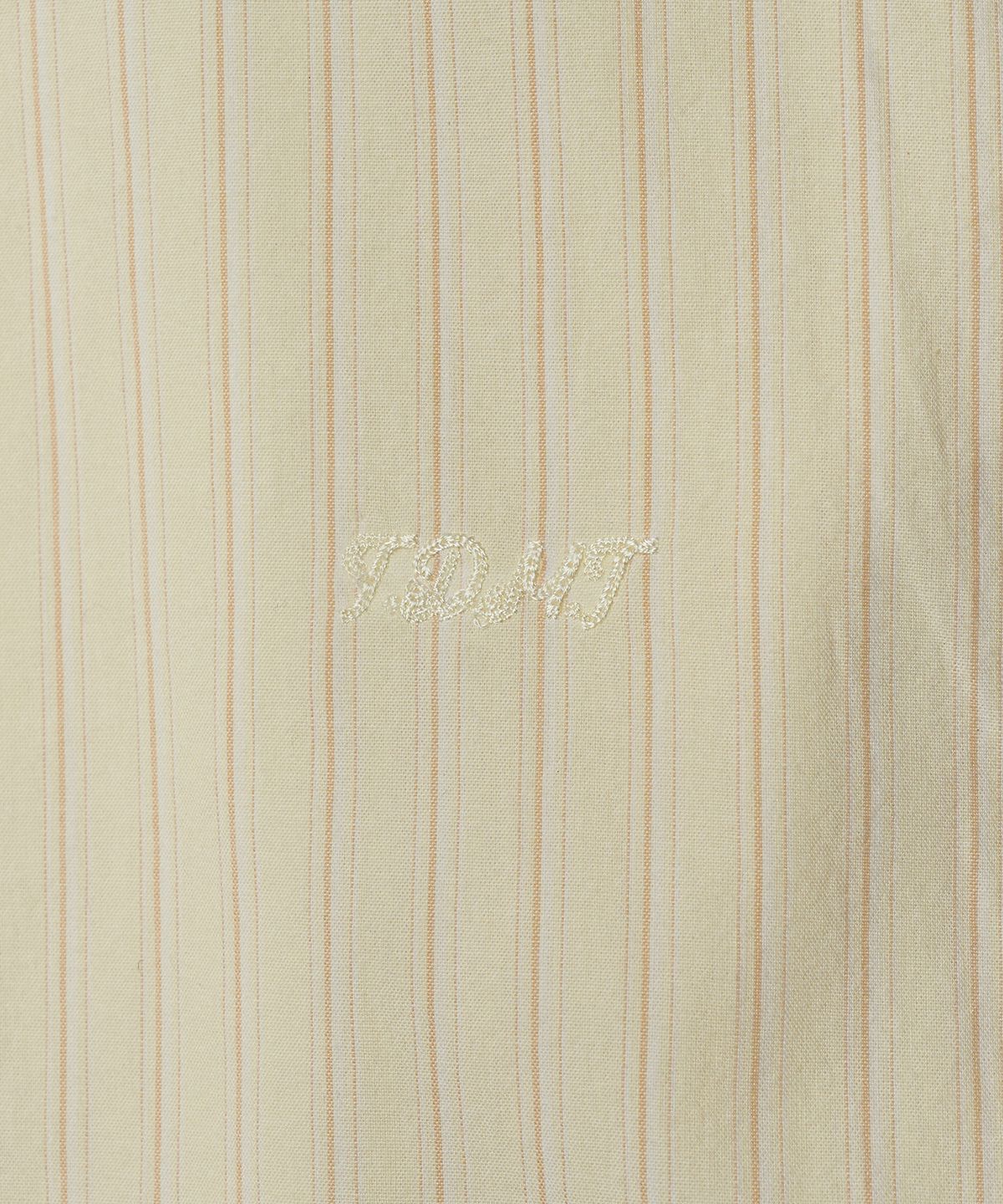 튜드먼트(TTUDEMENT) STRIPED SUMMER OVERSHIRT_YELLOW