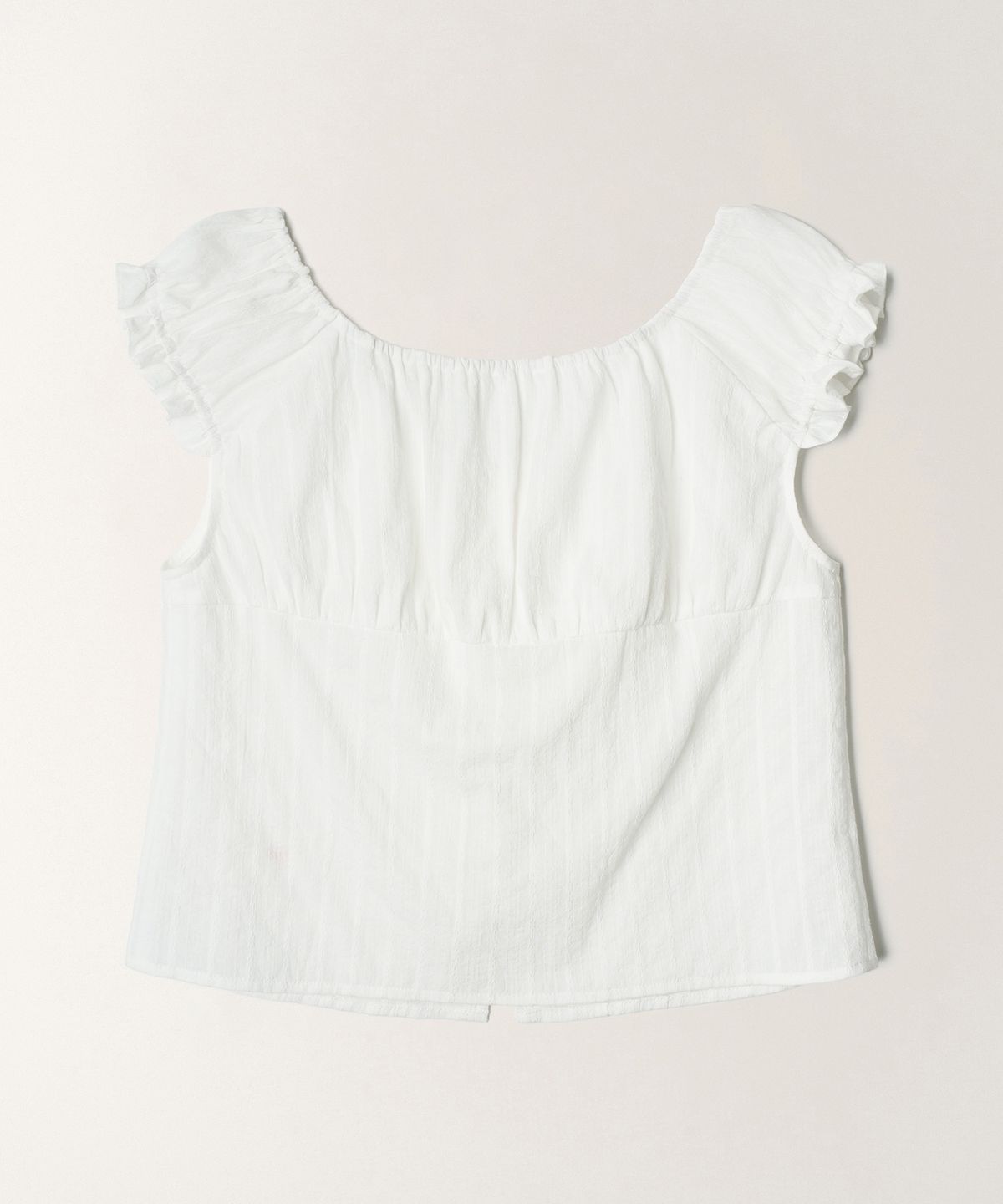 튜드먼트(TTUDEMENT) EYELET OFF-SHOULDER BLOUSE_WHITE