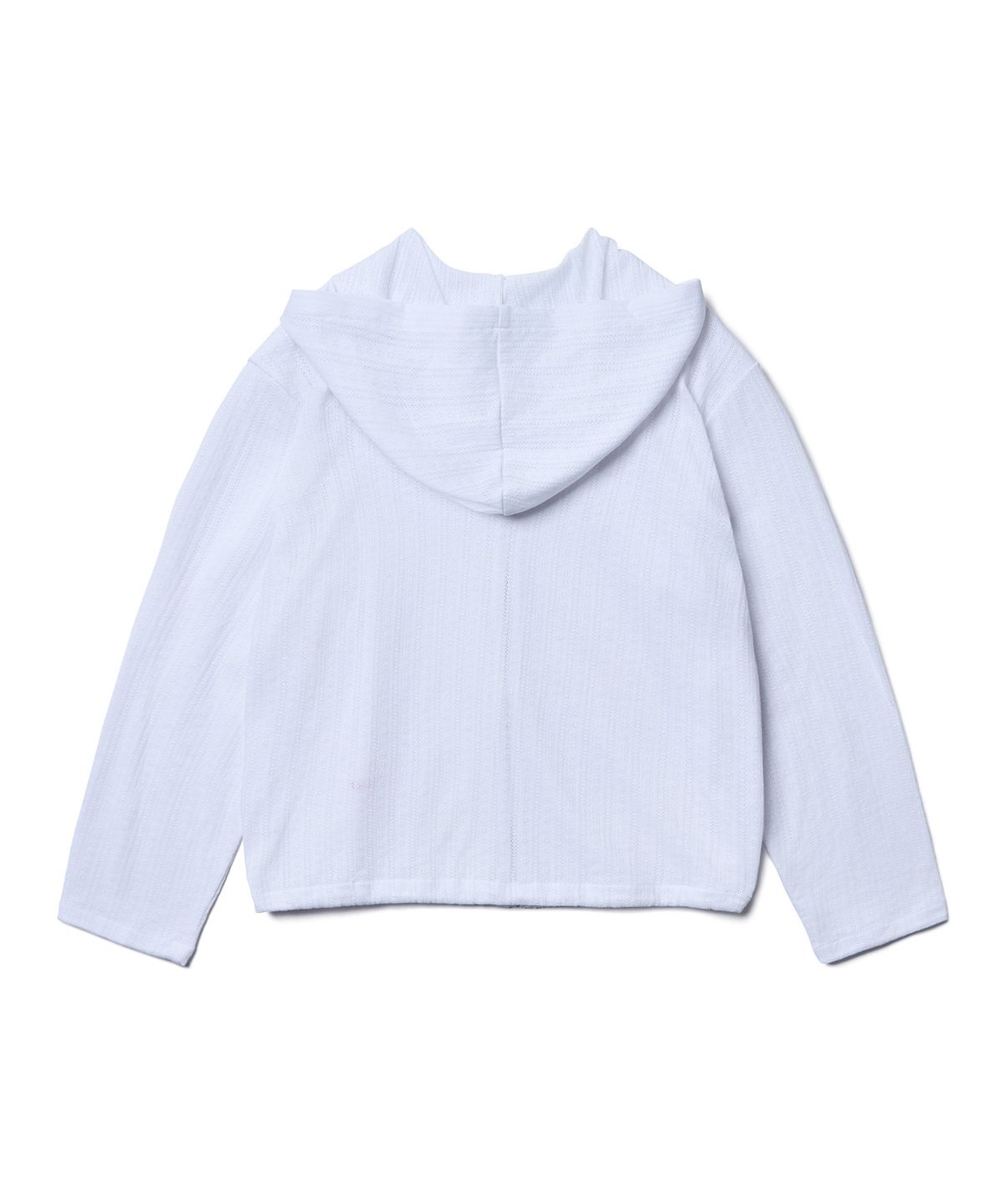 튜드먼트(TTUDEMENT) EYELET HOOD CARDIGAN_WHITE