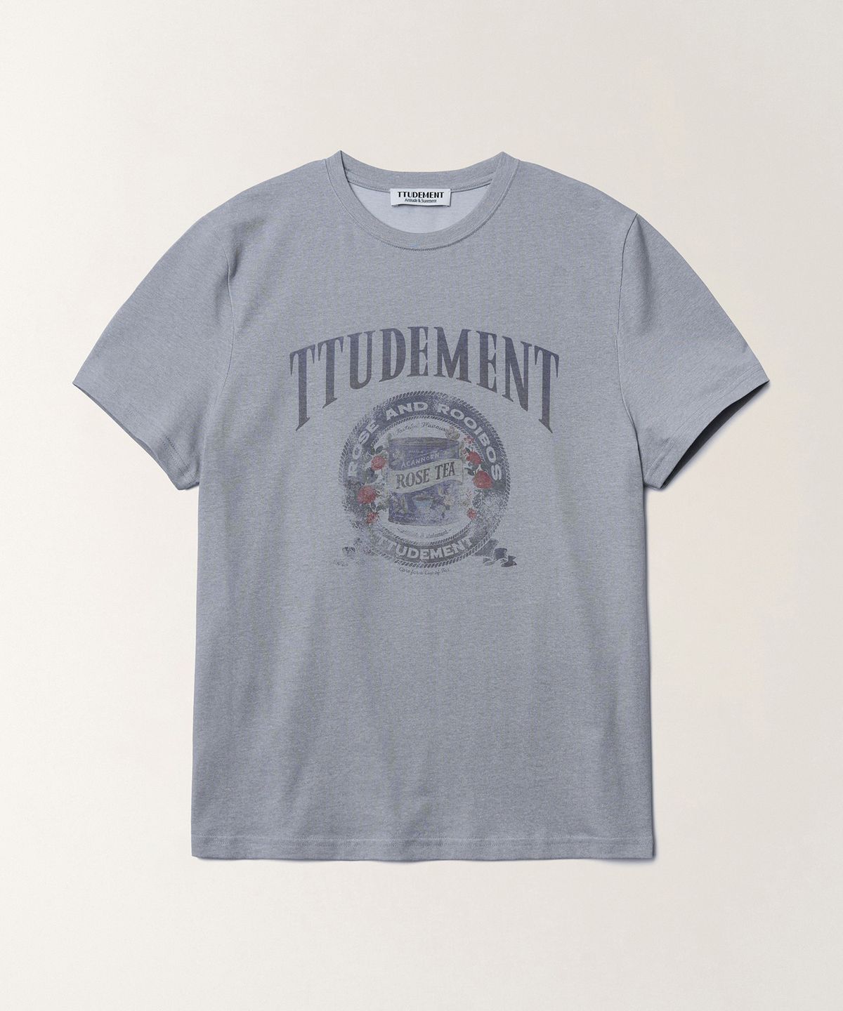 튜드먼트(TTUDEMENT) TEA CAN GRAPHIC T-SHIRT_LIGHT GREY