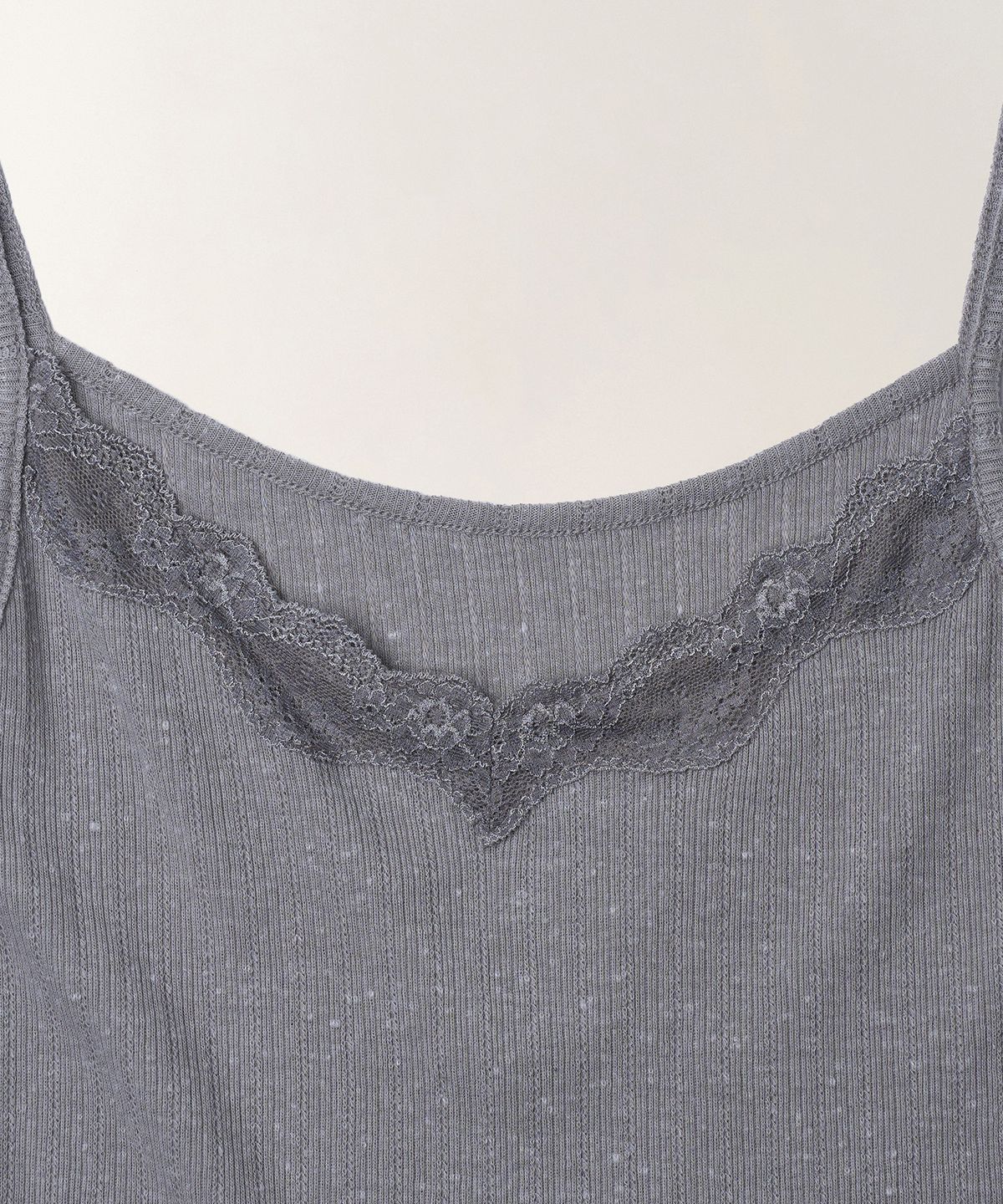 튜드먼트(TTUDEMENT) LACE CARDIGAN SET_GREY