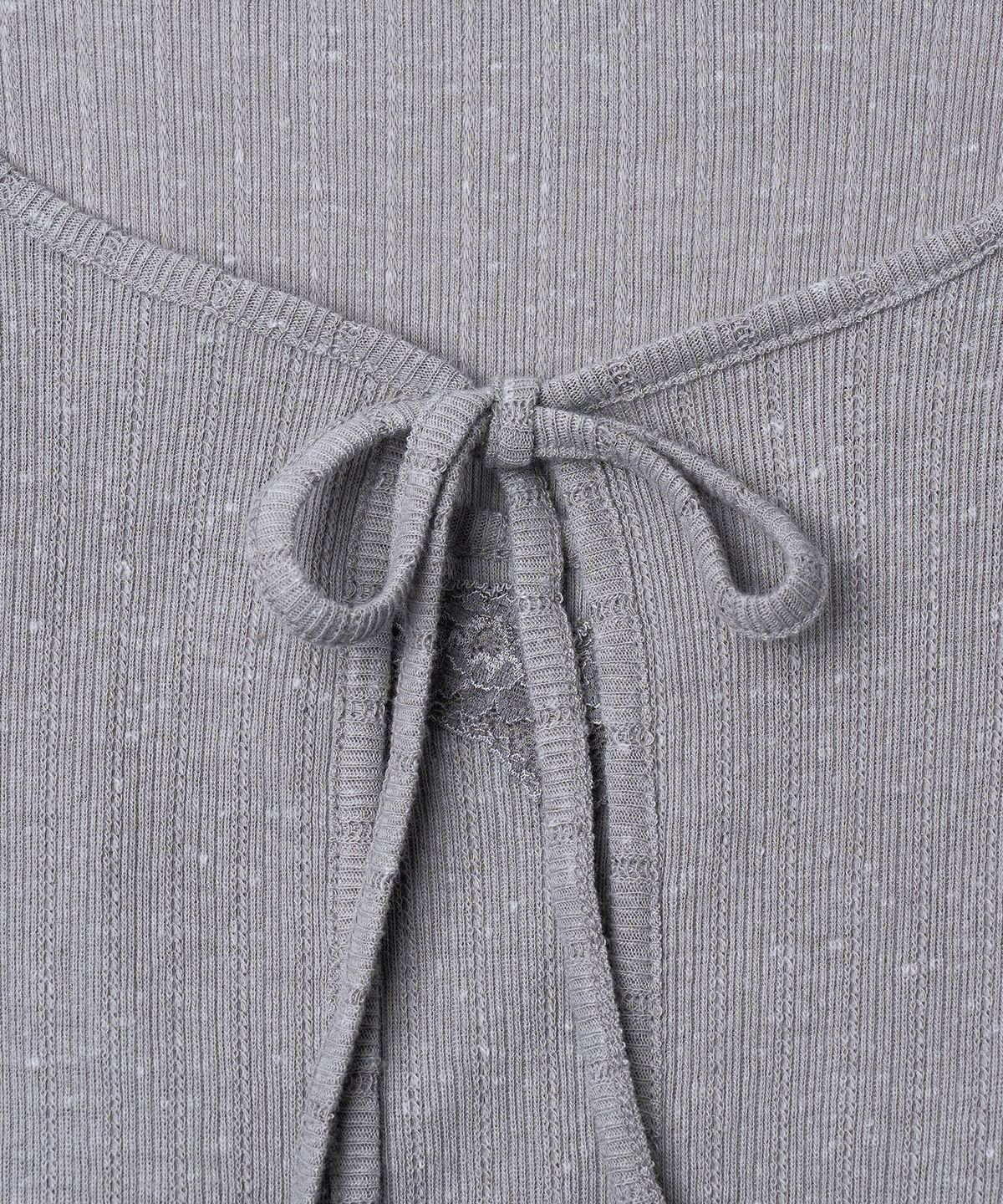 튜드먼트(TTUDEMENT) LACE CARDIGAN SET_GREY