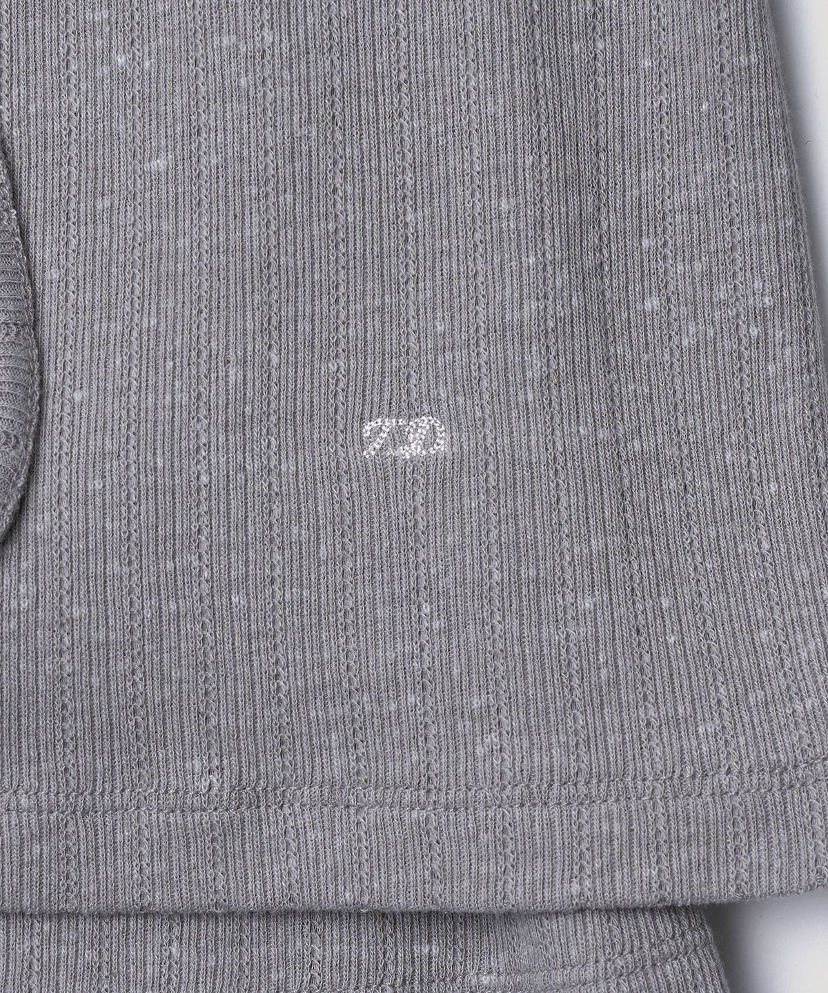 튜드먼트(TTUDEMENT) LACE CARDIGAN SET_GREY