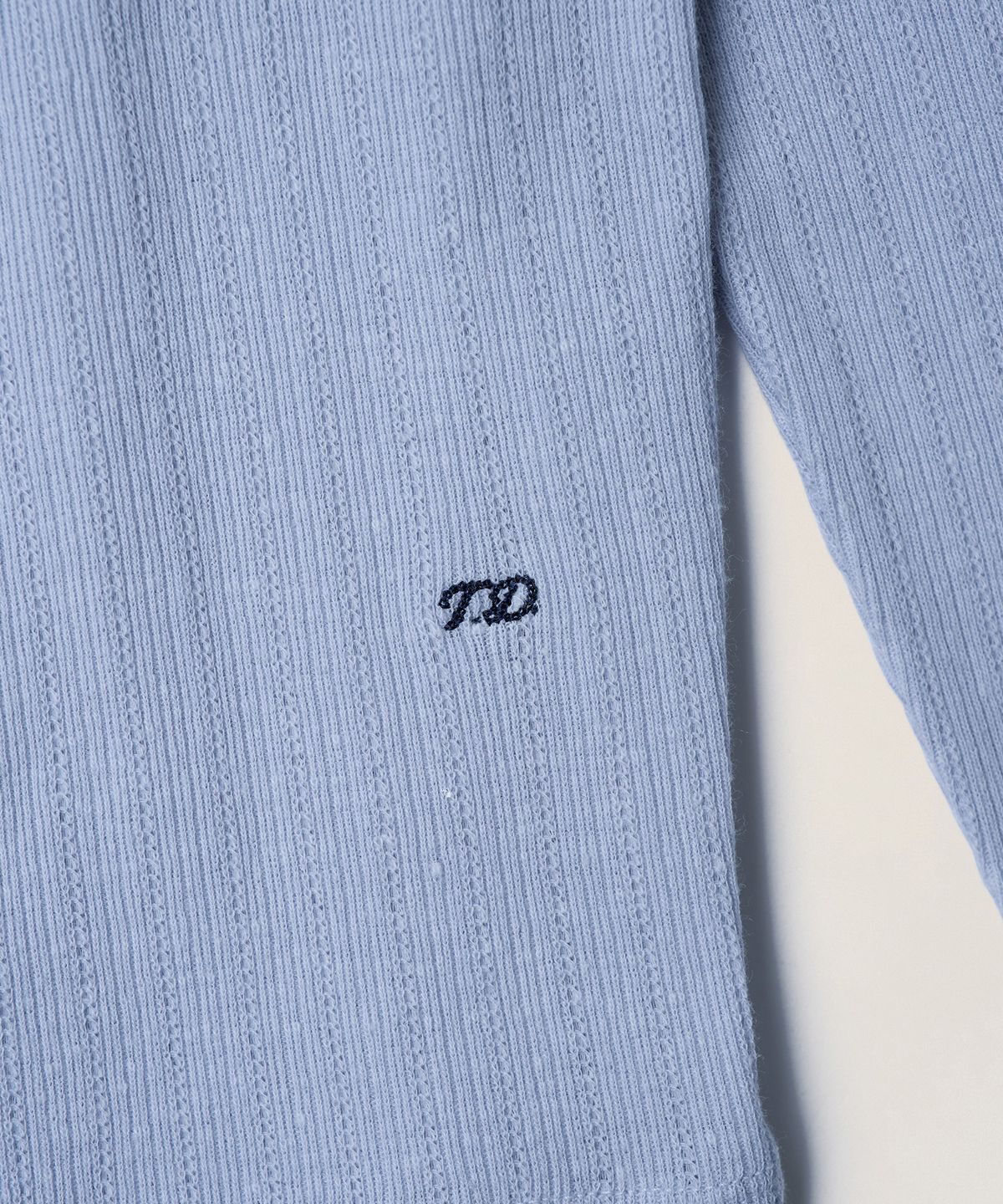 튜드먼트(TTUDEMENT) LACE CARDIGAN SET_LIGHT BLUE
