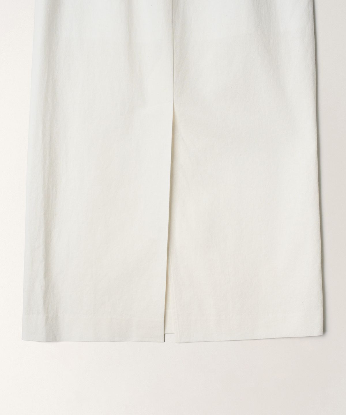 튜드먼트(TTUDEMENT) LINEN LONG SKIRT_WHITE