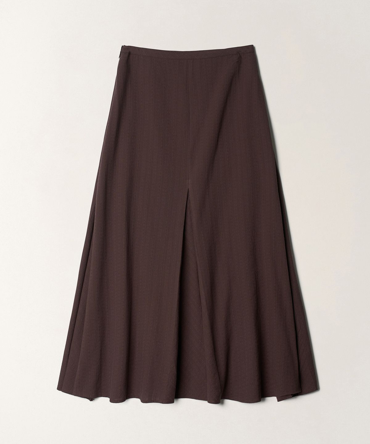 튜드먼트(TTUDEMENT) COTTON MAXI SKIRT_BROWN