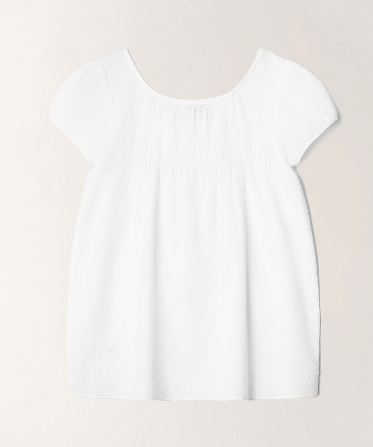 튜드먼트(TTUDEMENT) POLKA DOT MINI DRESS_WHITE