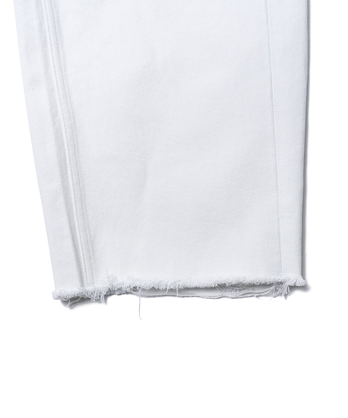 튜드먼트(TTUDEMENT) BARREL DENIM PANTS_WHITE