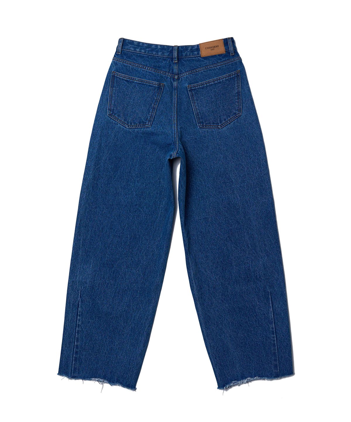 튜드먼트(TTUDEMENT) BARREL DENIM PANTS_BLUE