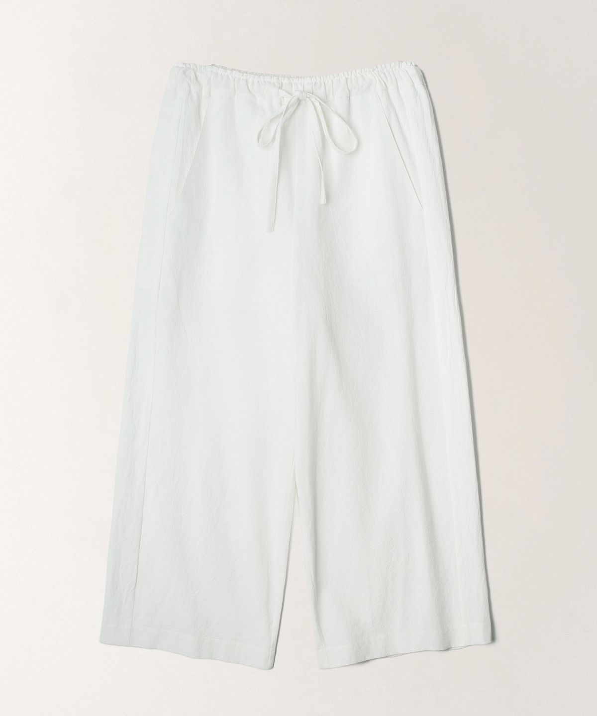 튜드먼트(TTUDEMENT) RELAXED WIDE PANTS_WHITE