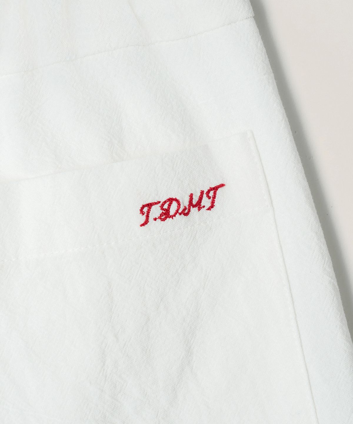 튜드먼트(TTUDEMENT) RELAXED WIDE PANTS_WHITE