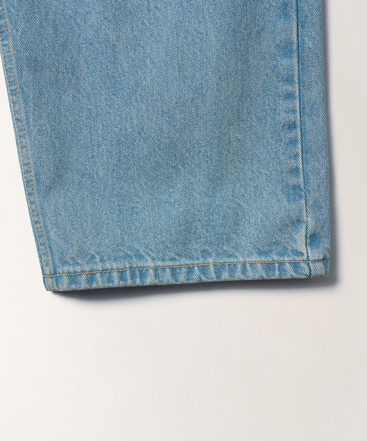튜드먼트(TTUDEMENT) STRING WIDE DENIM PANTS_LIGHT BLUE