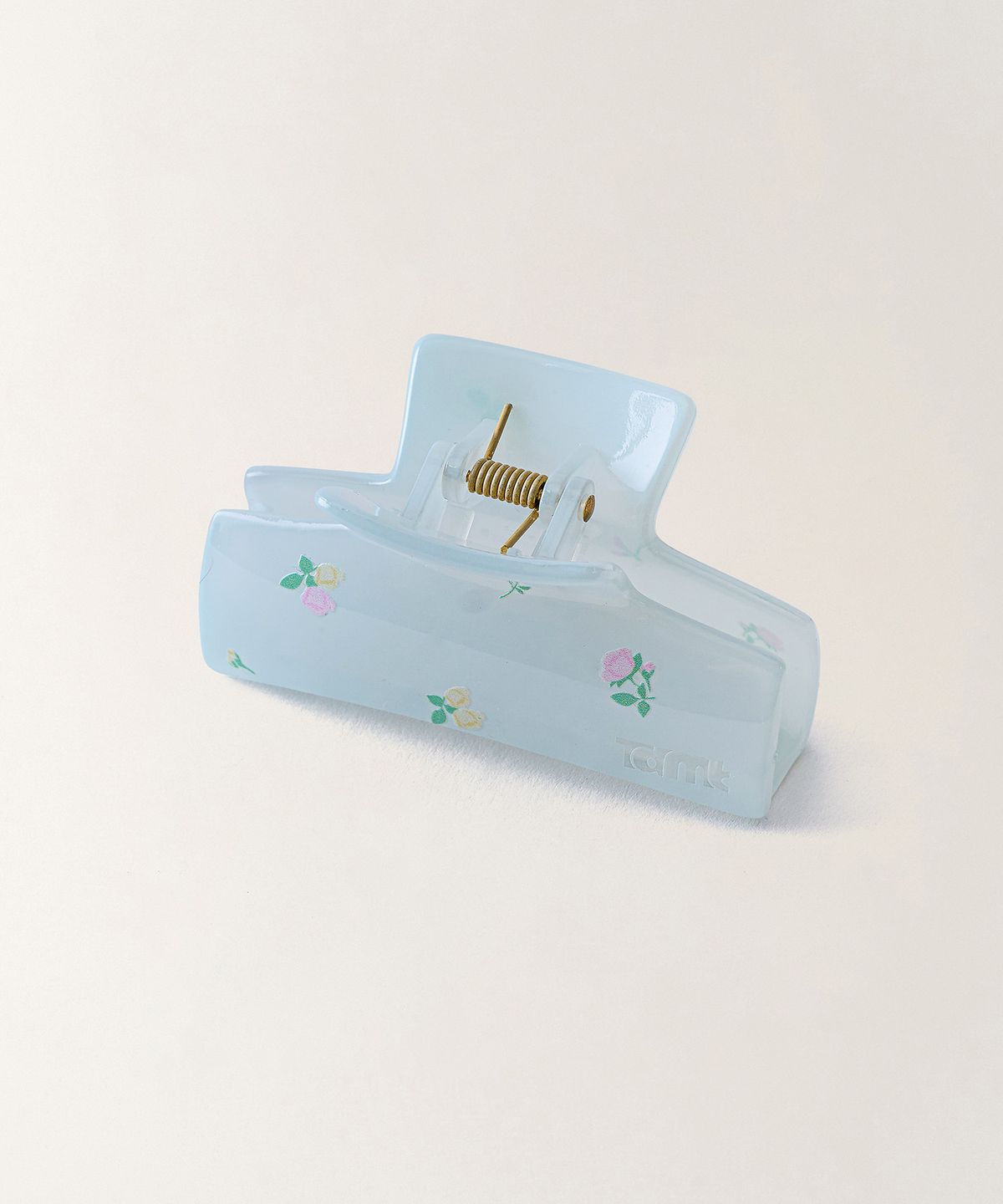 튜드먼트(TTUDEMENT) FLORAL PATTERN HAIR CLIP_LIGHT BLUE