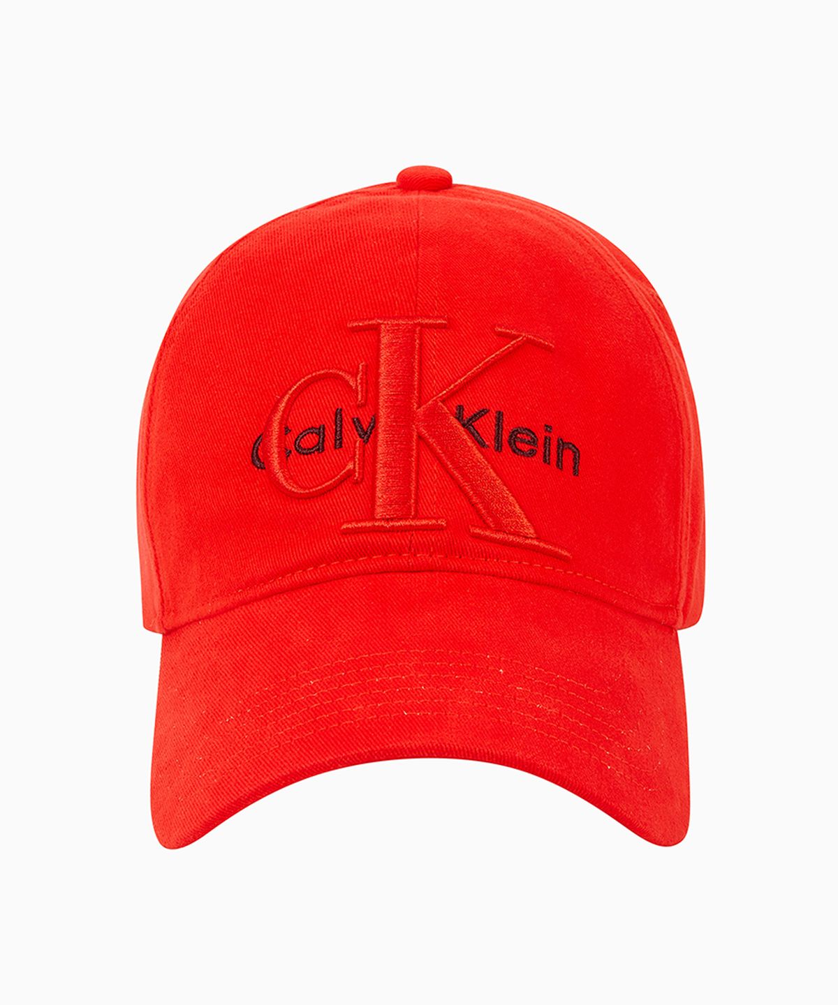 캘빈클라인 진(CALVIN KLEIN JEANS) 남녀공용  라지 레이어드 모노그램 자수 로고 볼캡 4D5039G 3RB