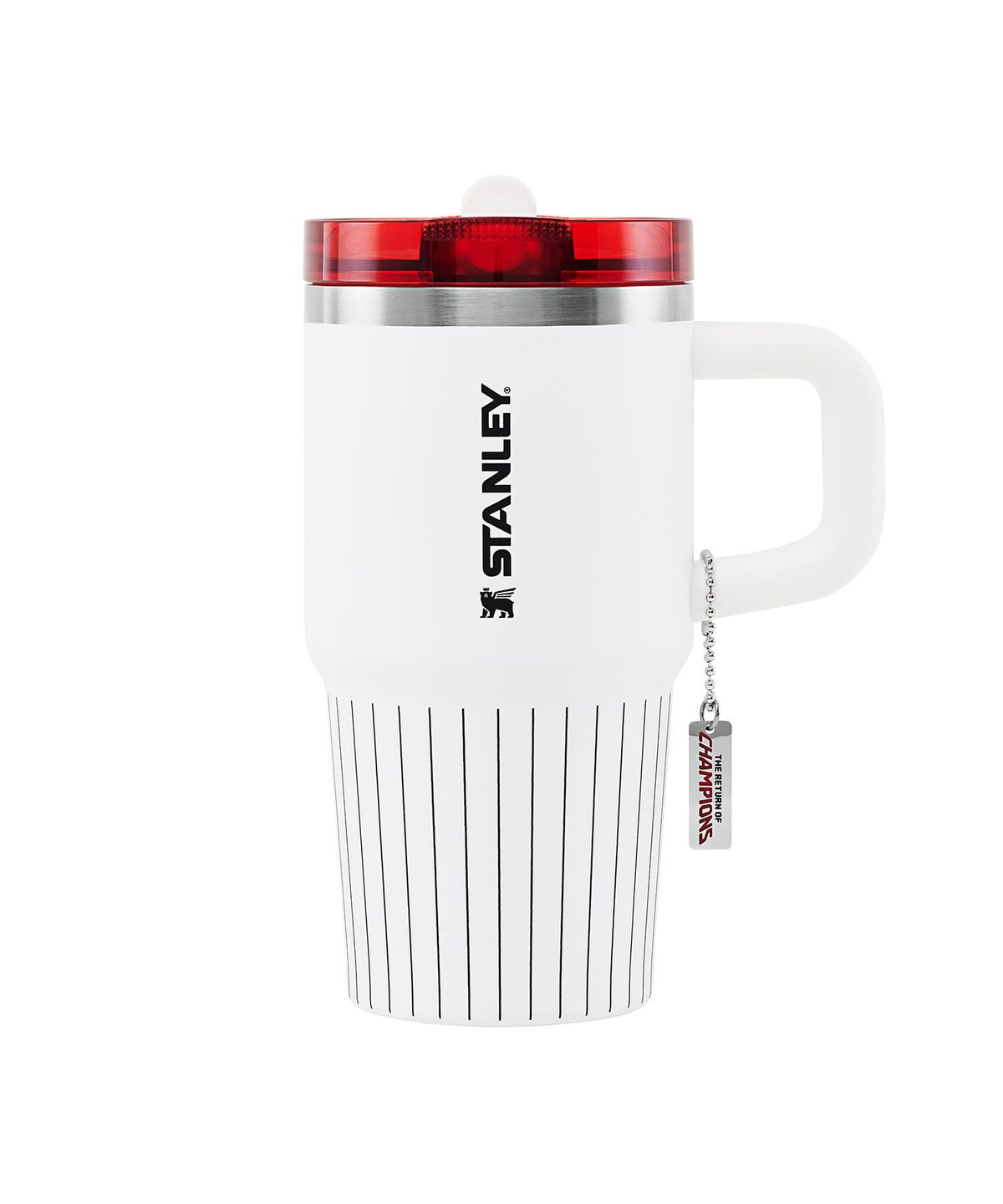 스탠리 1913(STANLEY1913) 스탠리 1913 x LG트윈스 퀜처 프로투어 플립 스트로 텀블러 591ml, 엘지 스트라이프