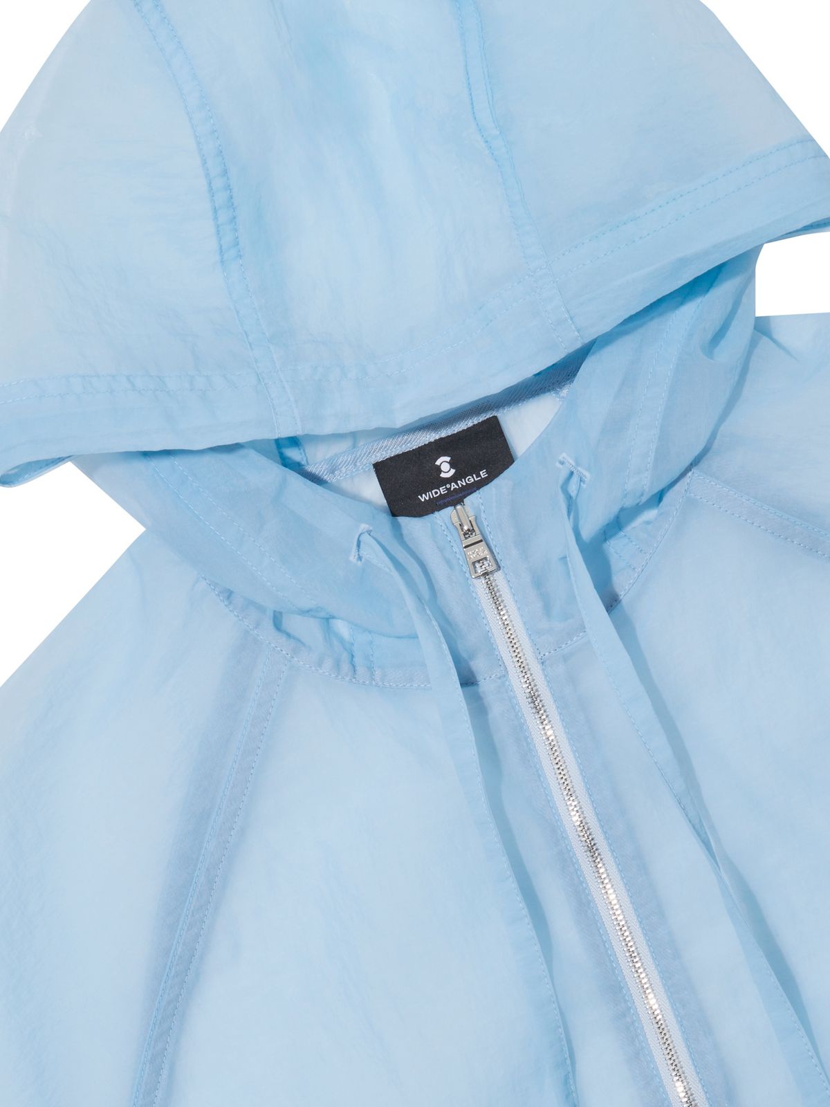 와이드앵글(WIDEANGLE) CO 윈드스루 루즈핏 후디 자켓 L_ICE BLUE