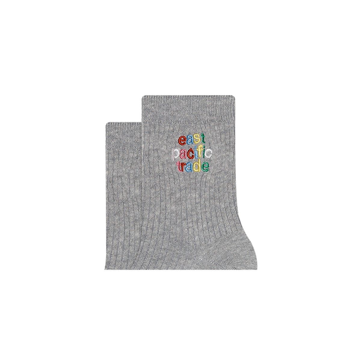 이피티(EPT) RAINBOW LOGO SOCKS (MELANGE)