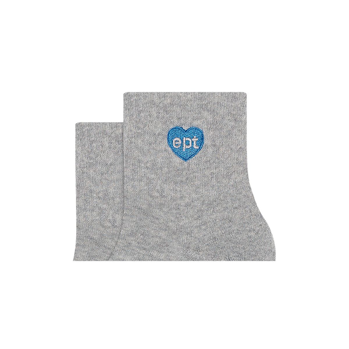 이피티(EPT) SMALL HEART SOCKS (MELANGE)
