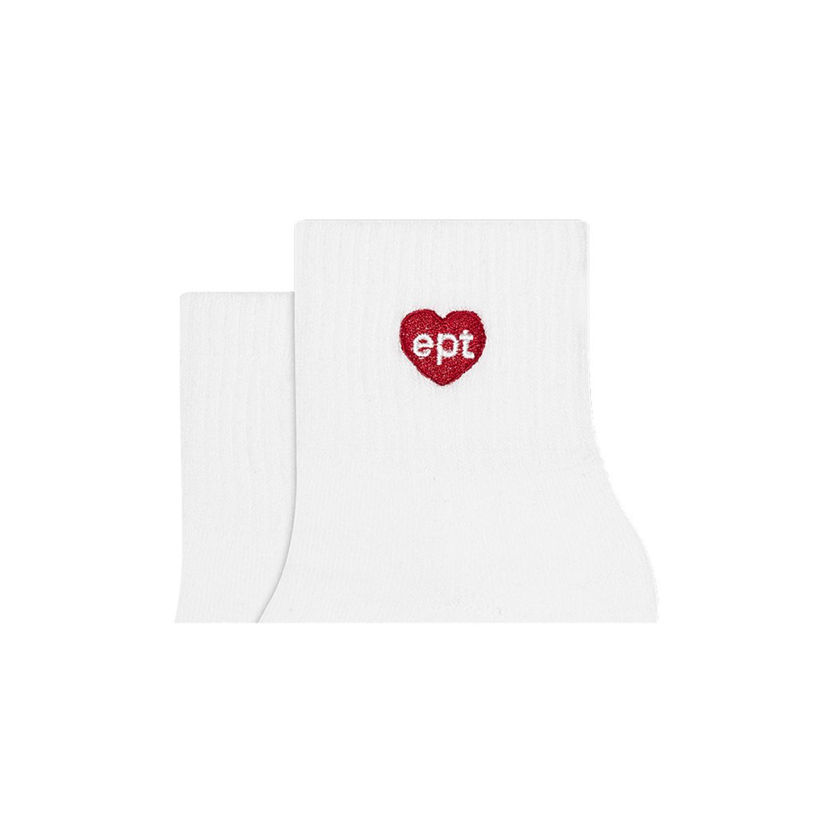 이피티(EPT) SMALL HEART SOCKS (WHITE)