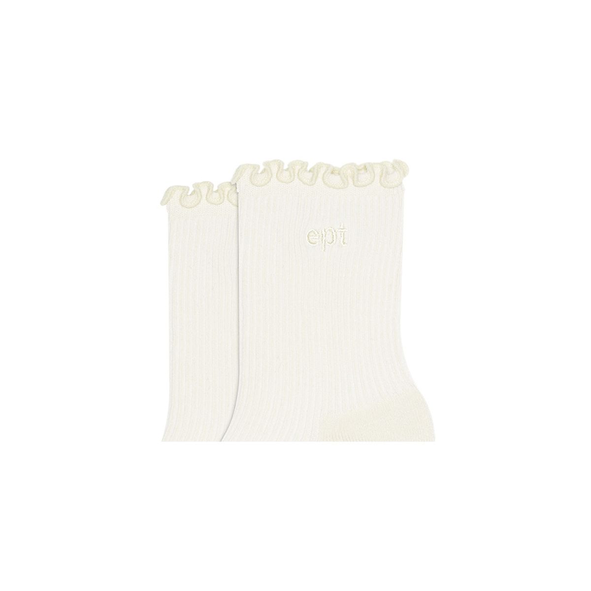 이피티(EPT) RUFFLE SOCKS (CREAM)